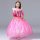 Märchen Prinzessin Kostüm-Kleid für Mädchen inspiriert von Disneys Aurora für Fasching, rosa