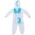 Katara 1744 - Einhorn weiß blau M (155-165cm), Jumpsuit, Onesie, Karneval, Overall, Party, Karnevals-Kostüm, Verkleidung zum Fasching, Schlafanzug, Hausanzug, Jogginganzug, Cosplay, Tierkostüm für Erwachsene, Jumpsuit, Onesie, Karneval, Overall, Party, Ka