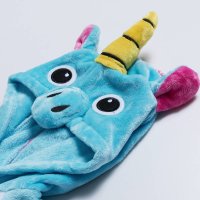 Katara 1744 -  Einhorn türkis rosa M (155-165cm), Jumpsuit, Onesie, Karneval, Overall, Party, Karnevals-Kostüm, Verkleidung zum Fasching, Schlafanzug, Hausanzug, Jogginganzug, Cosplay, Tierkostüm für Erwachsene, Jumpsuit, Onesie, Karneval, Overall, Party,