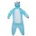 Katara 1744 -  Einhorn türkis rosa M (155-165cm), Jumpsuit, Onesie, Karneval, Overall, Party, Karnevals-Kostüm, Verkleidung zum Fasching, Schlafanzug, Hausanzug, Jogginganzug, Cosplay, Tierkostüm für Erwachsene, Jumpsuit, Onesie, Karneval, Overall, Party,