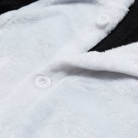 Katara 1744 -  Panda schwarz-weiß M (155-165cm), Jumpsuit, Onesie, Karneval, Overall, Party, Karnevals-Kostüm, Verkleidung zum Fasching, Schlafanzug, Hausanzug, Jogginganzug, Cosplay, Tierkostüm für Erwachsene