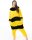 Katara 1744 -  Biene schwarz-gelb L (165-175cm), Jumpsuit, Onesie, Karneval, Overall, Party, Karnevals-Kostüm, Verkleidung zum Fasching, Schlafanzug, Hausanzug, Jogginganzug, Cosplay, Tierkostüm für Erwachsene