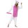 Katara 1744 -  Einhorn weiß/pink M (155-165cm), Jumpsuit, Onesie, Karneval, Overall, Party, Karnevals-Kostüm, Verkleidung zum Fasching, Schlafanzug, Hausanzug, Jogginganzug, Cosplay, Tierkostüm für Erwachsene