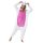Katara 1744 -  Einhorn weiß/pink M (155-165cm), Jumpsuit, Onesie, Karneval, Overall, Party, Karnevals-Kostüm, Verkleidung zum Fasching, Schlafanzug, Hausanzug, Jogginganzug, Cosplay, Tierkostüm für Erwachsene