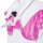 Katara 1744 -  Einhorn weiß/pink M (155-165cm), Jumpsuit, Onesie, Karneval, Overall, Party, Karnevals-Kostüm, Verkleidung zum Fasching, Schlafanzug, Hausanzug, Jogginganzug, Cosplay, Tierkostüm für Erwachsene