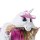 Katara 1744 -  Einhorn weiß/pink M (155-165cm), Jumpsuit, Onesie, Karneval, Overall, Party, Karnevals-Kostüm, Verkleidung zum Fasching, Schlafanzug, Hausanzug, Jogginganzug, Cosplay, Tierkostüm für Erwachsene