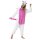 Katara 1744 -  Einhorn weiß/pink L (165-175cm), Jumpsuit, Onesie, Karneval, Overall, Party, Karnevals-Kostüm, Verkleidung zum Fasching, Schlafanzug, Hausanzug, Jogginganzug, Cosplay, Tierkostüm für Erwachsene