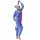 Katara 1744 -  Esel I-Aah blau/lila M (155-165cm), Jumpsuit, Onesie, Karneval, Overall, Party, Karnevals-Kostüm, Verkleidung zum Fasching, Schlafanzug, Hausanzug, Jogginganzug, Cosplay, Tierkostüm für Erwachsene