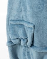 Katara 1744 -  Eule blau L (165-175cm), Jumpsuit, Onesie, Karneval, Overall, Party, Karnevals-Kostüm, Verkleidung zum Fasching, Schlafanzug, Hausanzug, Jogginganzug, Cosplay, Tierkostüm für Erwachsene