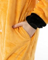 Katara 1744 -  Fuchs Orange XL (175-185cm), Jumpsuit, Onesie, Karneval, Overall, Party, Karnevals-Kostüm, Verkleidung zum Fasching, Schlafanzug, Hausanzug, Jogginganzug, Cosplay, Tierkostüm für Erwachsene