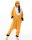 Katara 1744 -  Fuchs Orange XL (175-185cm), Jumpsuit, Onesie, Karneval, Overall, Party, Karnevals-Kostüm, Verkleidung zum Fasching, Schlafanzug, Hausanzug, Jogginganzug, Cosplay, Tierkostüm für Erwachsene