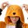 Katara 1744 -  Fuchs Orange XL (175-185cm), Jumpsuit, Onesie, Karneval, Overall, Party, Karnevals-Kostüm, Verkleidung zum Fasching, Schlafanzug, Hausanzug, Jogginganzug, Cosplay, Tierkostüm für Erwachsene