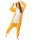 Katara 1744 -  Giraffe orange XL (175-185cm), Jumpsuit, Onesie, Karneval, Overall, Party, Karnevals-Kostüm, Verkleidung zum Fasching, Schlafanzug, Hausanzug, Jogginganzug, Cosplay, Tierkostüm für Erwachsene