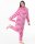 Katara 1744 -  Grinsekatze pink S (145-155cm), Jumpsuit, Onesie, Karneval, Overall, Party, Karnevals-Kostüm, Verkleidung zum Fasching, Schlafanzug, Hausanzug, Jogginganzug, Cosplay, Tierkostüm für Erwachsene