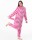 Katara 1744 -  Grinsekatze pink M (155-165cm), Jumpsuit, Onesie, Karneval, Overall, Party, Karnevals-Kostüm, Verkleidung zum Fasching, Schlafanzug, Hausanzug, Jogginganzug, Cosplay, Tierkostüm für Erwachsene