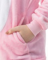 Katara 1744 -  Hase rosa M (155-165cm), Jumpsuit, Onesie, Karneval, Overall, Party, Karnevals-Kostüm, Verkleidung zum Fasching, Schlafanzug, Hausanzug, Jogginganzug, Cosplay, Tierkostüm für Erwachsene