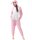Katara 1744 -  Hase rosa M (155-165cm), Jumpsuit, Onesie, Karneval, Overall, Party, Karnevals-Kostüm, Verkleidung zum Fasching, Schlafanzug, Hausanzug, Jogginganzug, Cosplay, Tierkostüm für Erwachsene