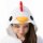 Katara 1744 -  Hühnchen weiß M (155-165cm), Jumpsuit, Onesie, Karneval, Overall, Party, Karnevals-Kostüm, Verkleidung zum Fasching, Schlafanzug, Hausanzug, Jogginganzug, Cosplay, Tierkostüm für Erwachsene