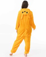 Katara 1744 -  Kangaroo Orange S (145-155cm), Jumpsuit, Onesie, Karneval, Overall, Party, Karnevals-Kostüm, Verkleidung zum Fasching, Schlafanzug, Hausanzug, Jogginganzug, Cosplay, Tierkostüm für Erwachsene