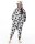 Katara 1744 -  Kuh schwarz-weiß M (155-165cm), Jumpsuit, Onesie, Karneval, Overall, Party, Karnevals-Kostüm, Verkleidung zum Fasching, Schlafanzug, Hausanzug, Jogginganzug, Cosplay, Tierkostüm für Erwachsene