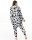 Katara 1744 -  Kuh schwarz-weiß XL (175-185cm), Jumpsuit, Onesie, Karneval, Overall, Party, Karnevals-Kostüm, Verkleidung zum Fasching, Schlafanzug, Hausanzug, Jogginganzug, Cosplay, Tierkostüm für Erwachsene