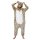 Katara 1744 -  Leopard braun/beige S (145-155cm), Jumpsuit, Onesie, Karneval, Overall, Party, Karnevals-Kostüm, Verkleidung zum Fasching, Schlafanzug, Hausanzug, Jogginganzug, Cosplay, Tierkostüm für Erwachsene