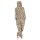 Katara 1744 -  Leopard braun/beige S (145-155cm), Jumpsuit, Onesie, Karneval, Overall, Party, Karnevals-Kostüm, Verkleidung zum Fasching, Schlafanzug, Hausanzug, Jogginganzug, Cosplay, Tierkostüm für Erwachsene