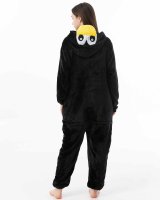 Katara 1744 -  Pinguin schwarz/weiß M (155-165cm), Jumpsuit, Onesie, Karneval, Overall, Party, Karnevals-Kostüm, Verkleidung zum Fasching, Schlafanzug, Hausanzug, Jogginganzug, Cosplay, Tierkostüm für Erwachsene