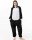 Katara 1744 -  Pinguin schwarz/weiß M (155-165cm), Jumpsuit, Onesie, Karneval, Overall, Party, Karnevals-Kostüm, Verkleidung zum Fasching, Schlafanzug, Hausanzug, Jogginganzug, Cosplay, Tierkostüm für Erwachsene