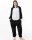 Katara 1744 -  Pinguin schwarz/weiß L (165-175cm), Jumpsuit, Onesie, Karneval, Overall, Party, Karnevals-Kostüm, Verkleidung zum Fasching, Schlafanzug, Hausanzug, Jogginganzug, Cosplay, Tierkostüm für Erwachsene