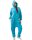 Katara 1744 -  Krümelmonster hellblau M (155-165cm), Jumpsuit, Onesie, Karneval, Overall, Party, Karnevals-Kostüm, Verkleidung zum Fasching, Schlafanzug, Hausanzug, Jogginganzug, Cosplay, Tierkostüm für Erwachsene