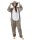 Katara 1744 -  Seerobbe Grau S (145-155cm), Jumpsuit, Onesie, Karneval, Overall, Party, Karnevals-Kostüm, Verkleidung zum Fasching, Schlafanzug, Hausanzug, Jogginganzug, Cosplay, Tierkostüm für Erwachsene