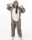 Katara 1744 -  Seerobbe Grau M (155-165cm), Jumpsuit, Onesie, Karneval, Overall, Party, Karnevals-Kostüm, Verkleidung zum Fasching, Schlafanzug, Hausanzug, Jogginganzug, Cosplay, Tierkostüm für Erwachsene