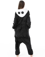 Katara 1744 -  Skelett XL (175-185cm), Jumpsuit, Onesie, Karneval, Overall, Party, Karnevals-Kostüm, Verkleidung zum Fasching, Schlafanzug, Hausanzug, Jogginganzug, Cosplay, Tierkostüm für Erwachsene