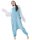 Katara 1744 -  Wellensittich / Papagei blau-weiß L (165-175cm), Jumpsuit, Onesie, Karneval, Overall, Party, Karnevals-Kostüm, Verkleidung zum Fasching, Schlafanzug, Hausanzug, Jogginganzug, Cosplay, Tierkostüm für Erwachsene