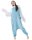 Katara 1744 -  Wellensittich / Papagei blau-weiß XL (175-185cm), Jumpsuit, Onesie, Karneval, Overall, Party, Karnevals-Kostüm, Verkleidung zum Fasching, Schlafanzug, Hausanzug, Jogginganzug, Cosplay, Tierkostüm für Erwachsene