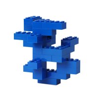 Bausteine - 520 Stück, 100% Kompatibel Sluban, Papimax, Q-Bricks, LEGO® und mehr - Inklusive Box und Grundplatte, Blau