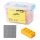 Bausteine - 520 Stück, 100% Kompatibel Sluban, Papimax, Q-Bricks, LEGO® und mehr - Inklusive Box und Grundplatte, Gelb (alte EAN 4260505215804)