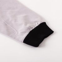 Katara 1771 - Ninja Kostüm Anzug für Jungen, Kinder, Verkleidung Fasching Karneval, Größe L, Weiß Schwarz