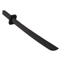 Katara 1771 - Schwarzes Schaumstoff Schwert (55cm) Spielzeug Ungefährlich / Ninja Kostüm Verkleidung