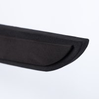 Katara 1771 - 4er Set Schwarzes Schaumstoff Schwert (55cm) Spielzeug Ungefährlich / Ninja Kostüm Verkleidung