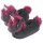 Corimori Süße Plüsch Hausschuhe Einhorn „Ruby“ Slipper Einheitsgr. 34-44 Unisex Pantoffeln Schwarz Pink