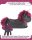 Corimori Süße Plüsch Hausschuhe Einhorn „Ruby“ Slipper Einheitsgr. 34-44 Unisex Pantoffeln Schwarz Pink
