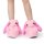 Corimori Süße Plüsch Hausschuhe (10+ Designs) Hase „Bonnie“ Slipper Einheitsgröße 34-44 Unisex Pantoffeln Rosa