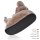 Corimori Süße Plüsch Hausschuhe (10+ Designs) Koala „Hugo“ Slipper Einheitsgröße 25-33,5 Unisex Pantoffeln Grau