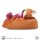 Corimori Süße Plüsch Hausschuhe (10+ Designs) Roter Panda „Ponva“ Slipper Einheitsgr. 25-33,5 Unisex Pantoffeln RotBraun