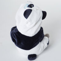 Corimori 1850 Mei der Panda Baby Neugeborenen Onesie Jumpsuit Strampler Anzug Kostüm Verkleidung (60-70 cm), Blau Weiß