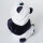 Corimori 1850 Mei der Panda Baby Neugeborenen Onesie Jumpsuit Strampler Anzug Kostüm Verkleidung (60-70 cm), Blau Weiß