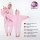 Corimori 1850 Tiffany der Flamingo Baby Neugeborenen Onesie Jumpsuit Strampler Anzug Kostüm Verkleidung (70-90 cm), Rosa