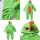 Corimori 1851 Byte der Dinosaurier Kinder Jungen Mädchen Onesie Jumpsuit Anzug Kostüm Verkleidung (Gr. 90-110 cm), Grün